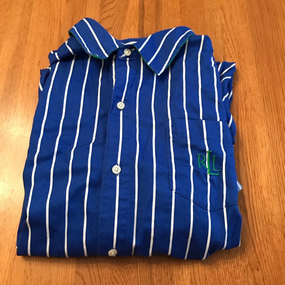 Ralph Lauren Sleep Dress Shirt 😴
